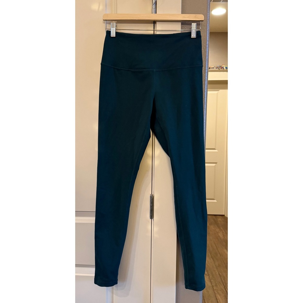 Women's Dark Green Medium Zella Skinny Ankle Leggings Yoga Pants Athletic - Picture 6 of 6